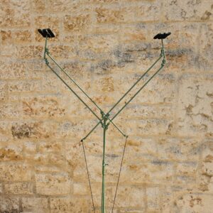 Balancier glaneur 2 pigeons./////BG2P